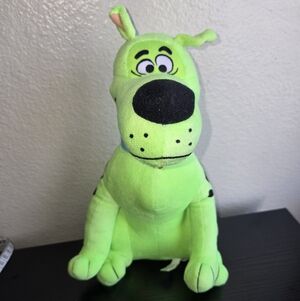 Neon Green Scooby Doo Plush Stuffed Animal